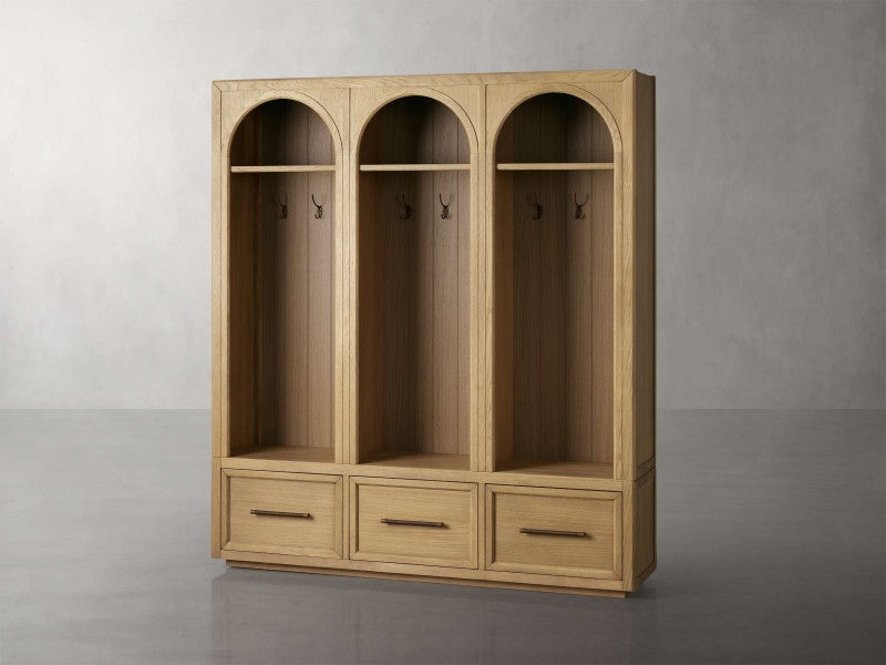 Hendi Triple Entryway Cabinet 70”-Lamp Modern