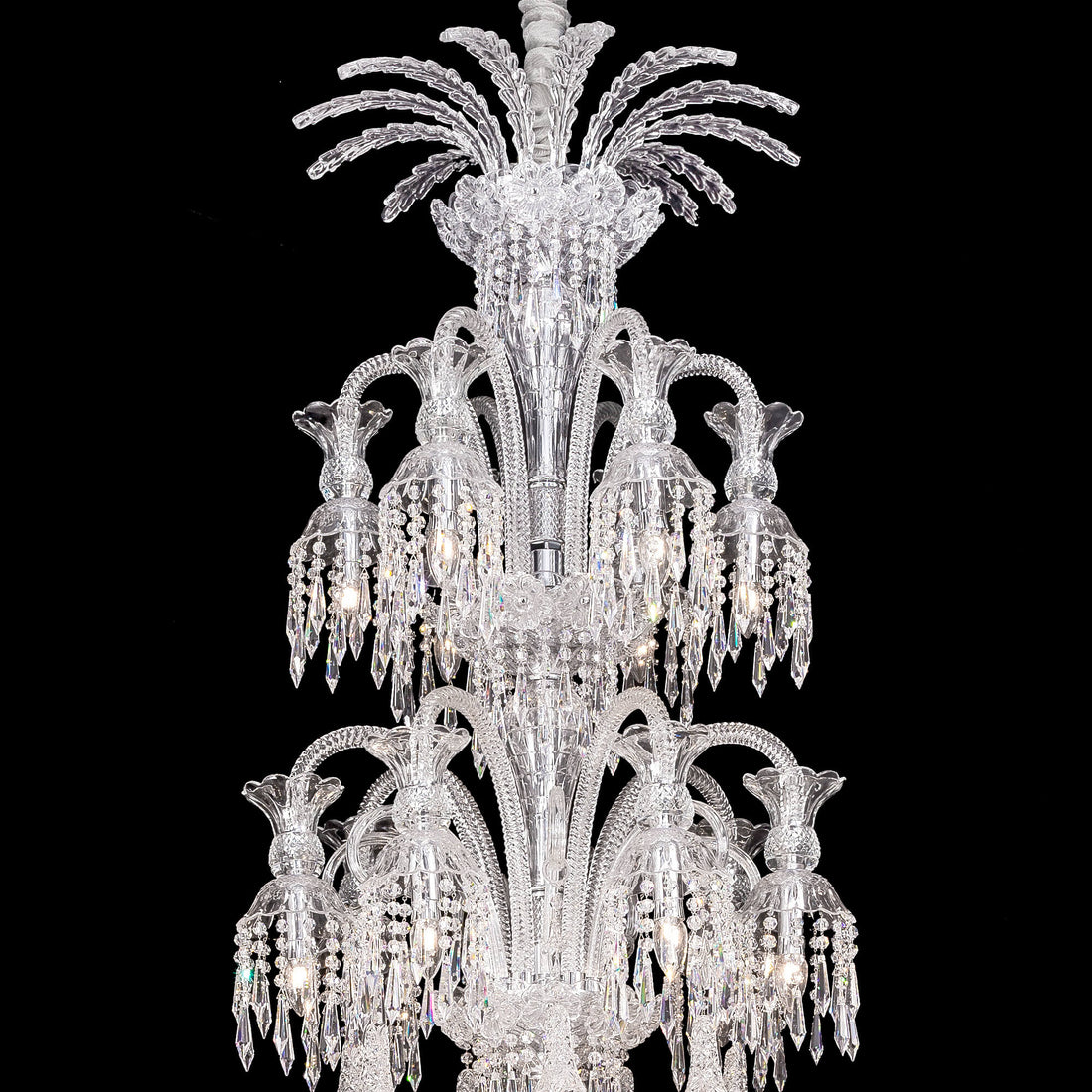 Huge Baccarat Museum Crystal Chandelier-Lamp Modern