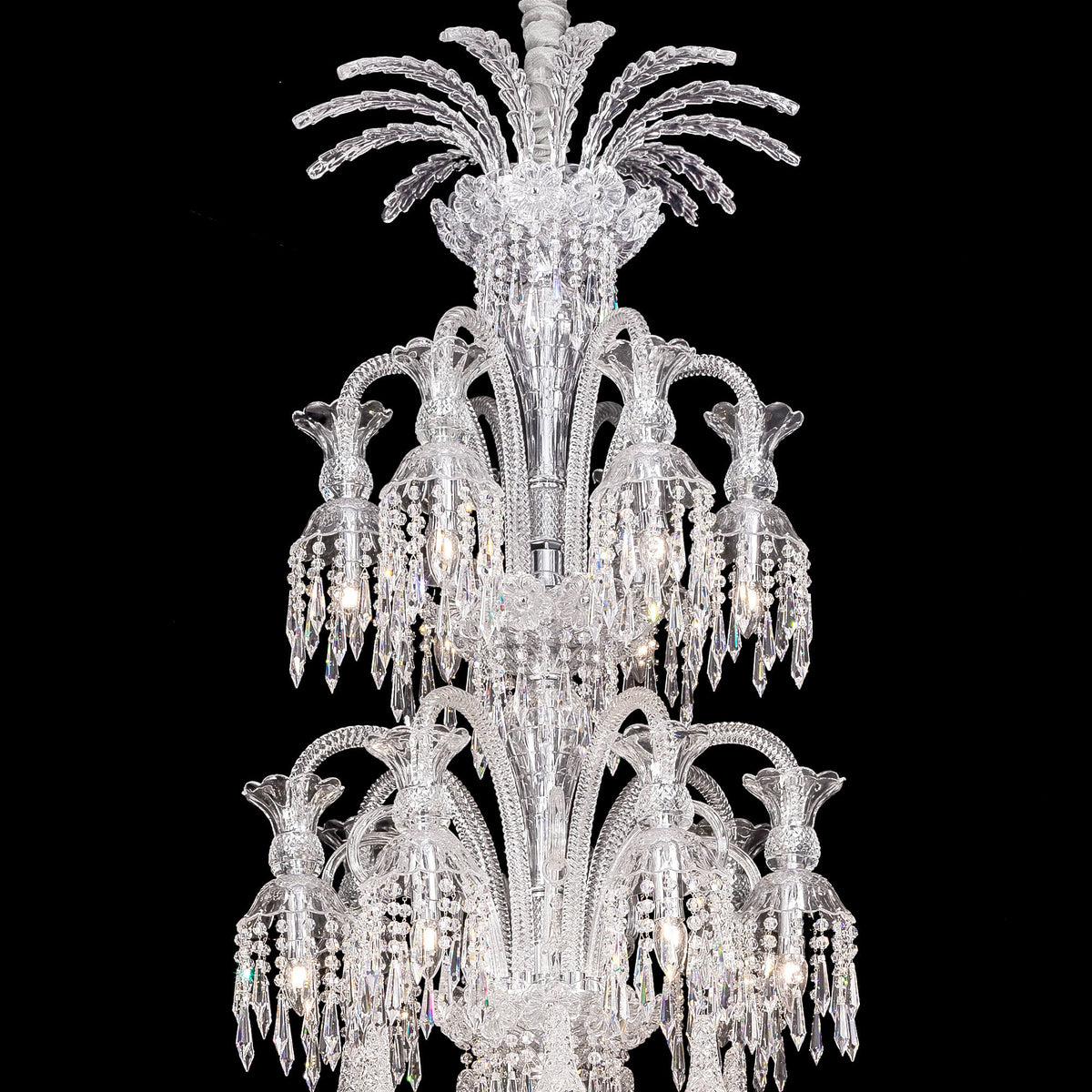 Huge Baccarat Museum Crystal Chandelier-Lamp Modern