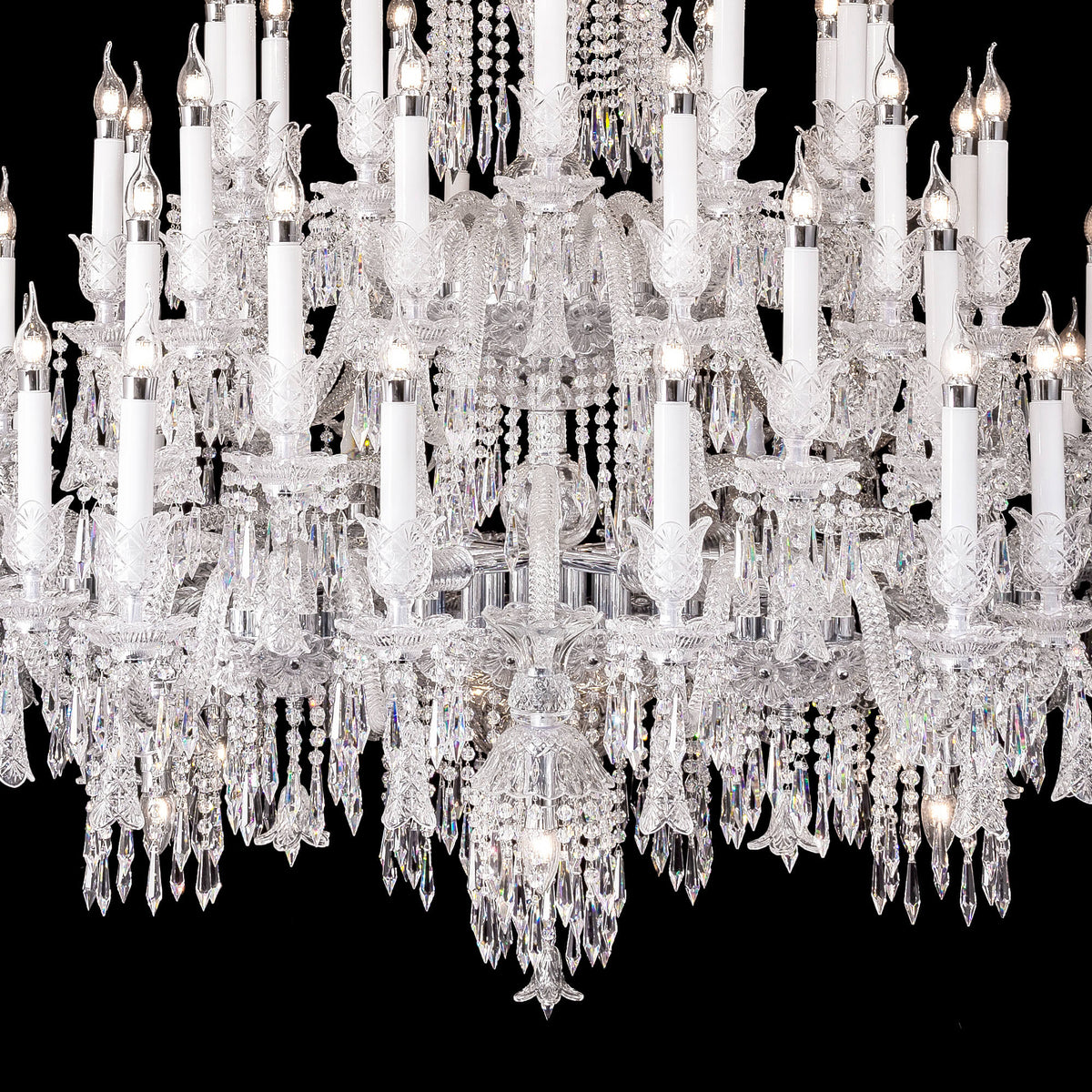 Huge Baccarat Museum Crystal Chandelier-Lamp Modern
