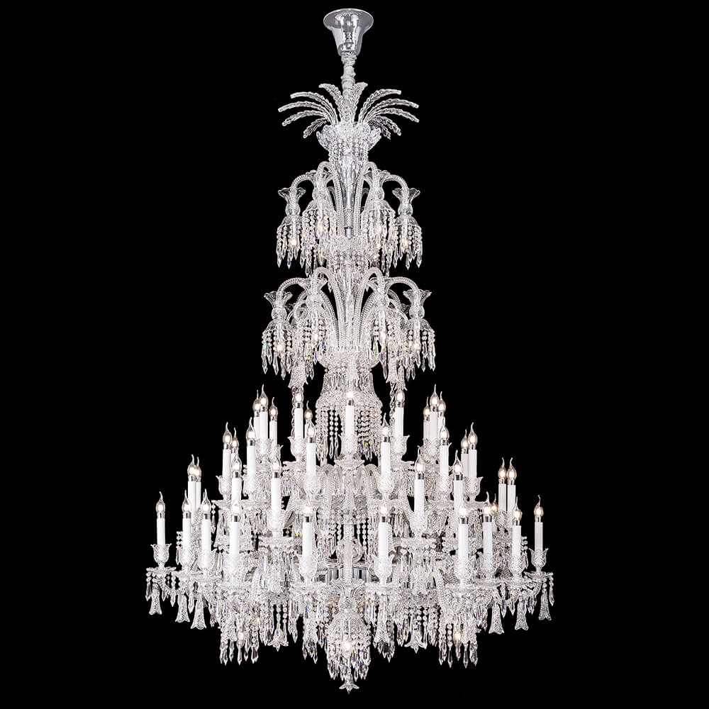 Huge Baccarat Museum Crystal Chandelier-Lamp Modern
