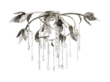 Equinox Crystal Flushmount Ceiling Light