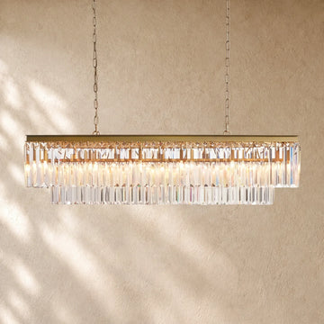 Lelan Tiered Rectangular Chandelier