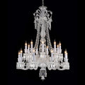 Long Neck Zenith Lamp Modern Crystal Chandelier