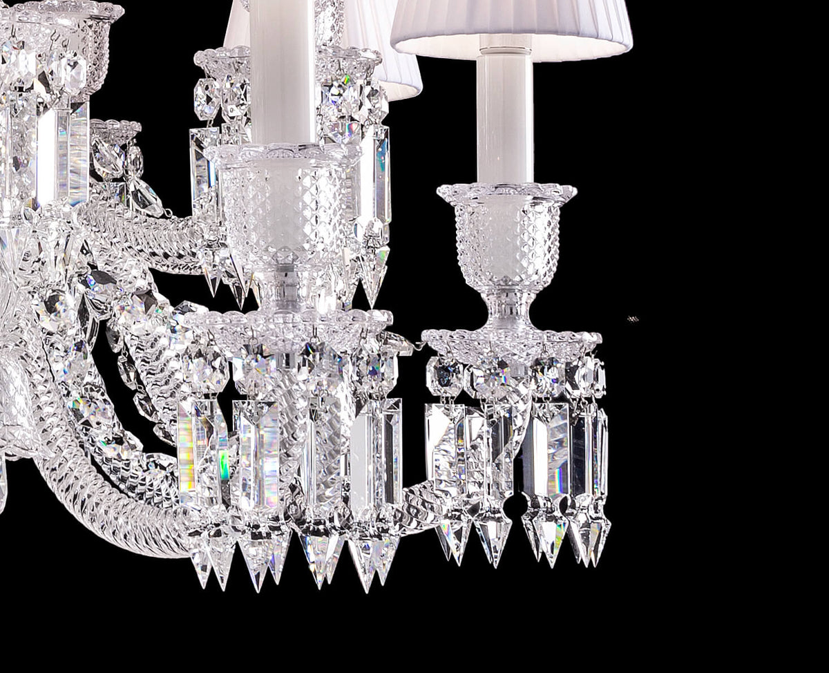 Luxury Baccarat Style Zenith Crystal Chandelier-Lamp Modern