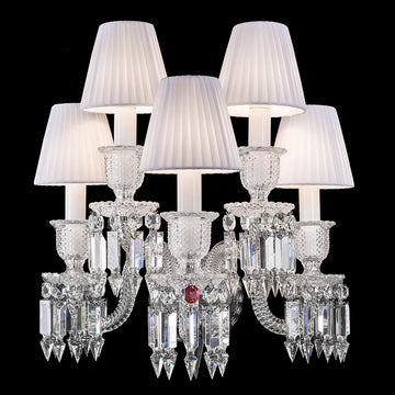 Luxury Baccarat Zenith Crystal Wall Sconces-Lamp Modern