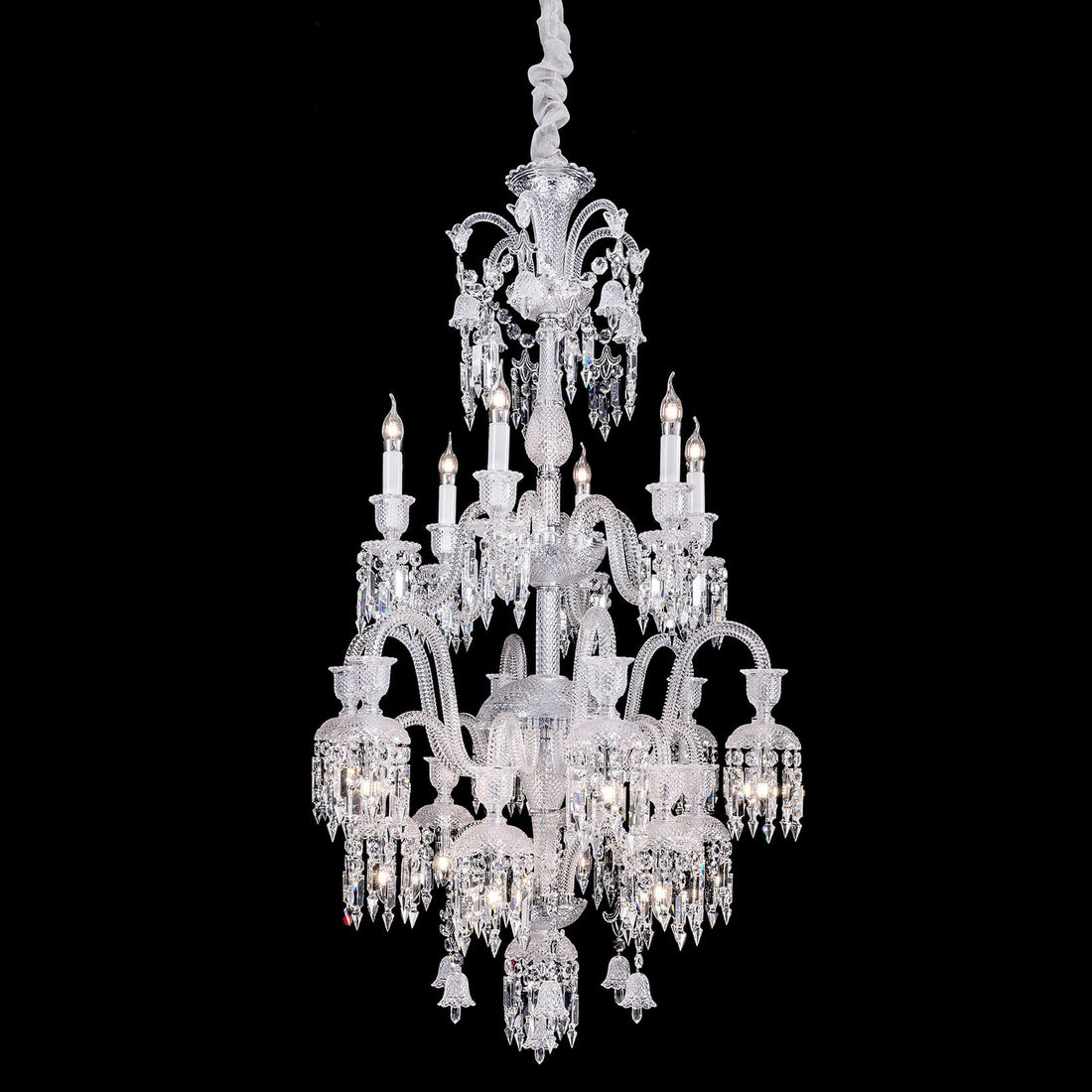 Luxury Solstice Baccarat Crystal Chandelier-Lamp Modern