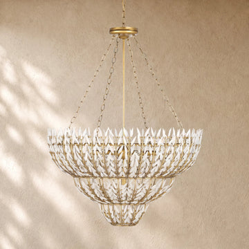 Morrigen Round Chandelier 34'' 56''D