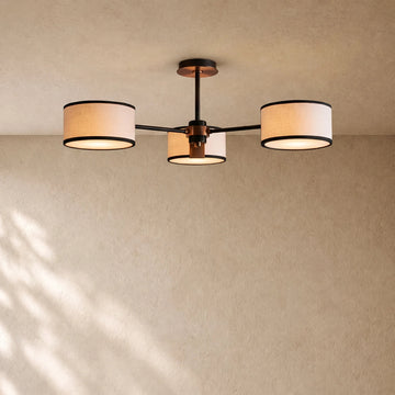 Daphna  Fabric Flush Mount