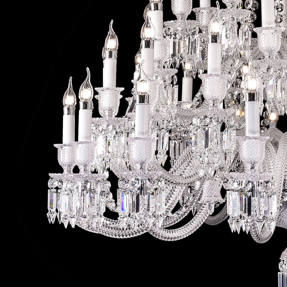 Traditional Luxury Baccarat Zenith Crystal Chandelier-Lamp Modern