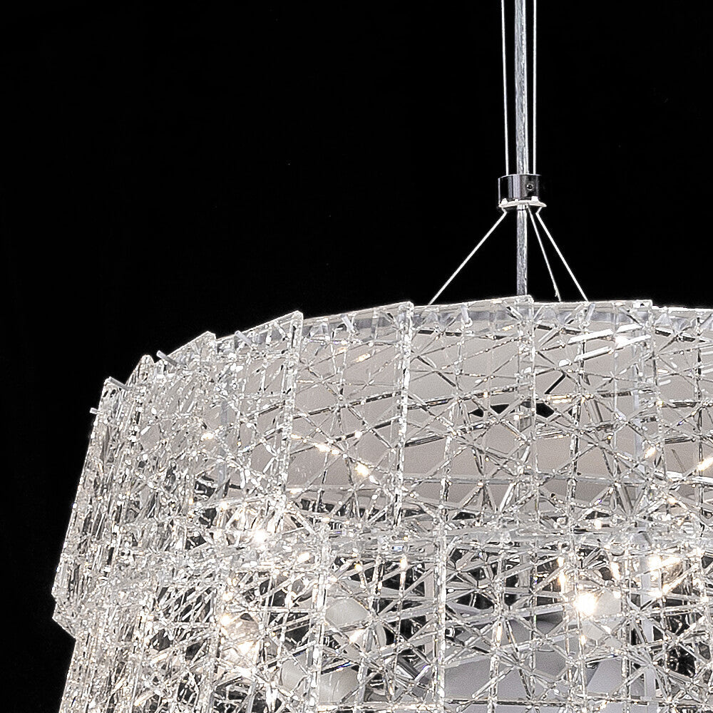 Tuile De Cristal Frozen Lamp Modern Crystal Chandelier