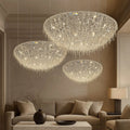 Adena Crystal Tassel Chandelier - lampmodern
