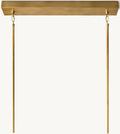 Akachon Rectangular Chandelier 54
