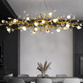 Albero Sculptural Gold Branch Chandelier - lampmodern