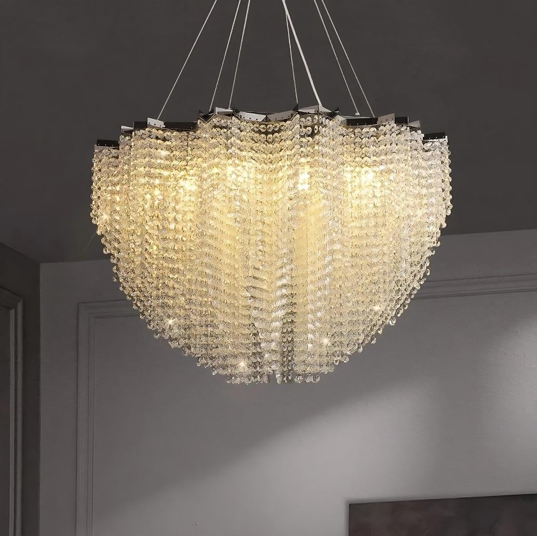 Alleri Crystal Chandelier - lampmodern