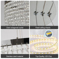 Alleri Crystal Foyer Chandelier - lampmodern