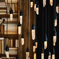 Ambert Crystal Rain Flush Mount - lampmodern