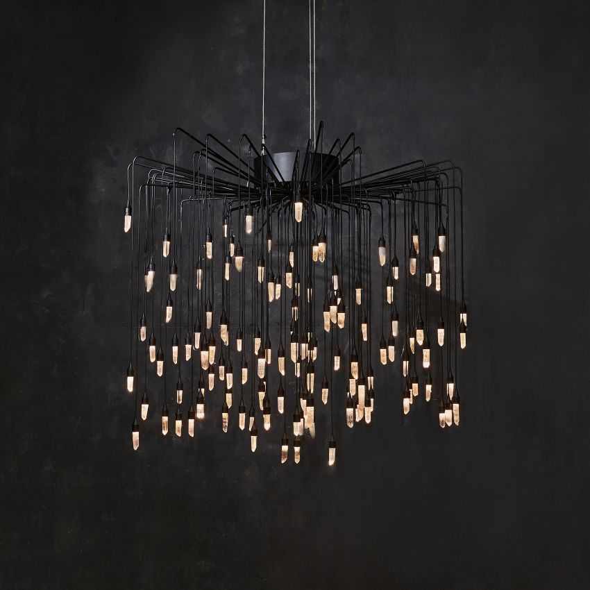 Ambert Crystal Rain Pendant - lampmodern