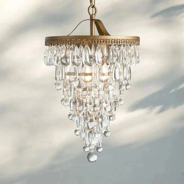 Anabelle Round Chandelier 17''23''H - lampmodern