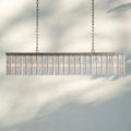 Andalucian Rectangular Chandelier 48'' 56'' - lampmodern