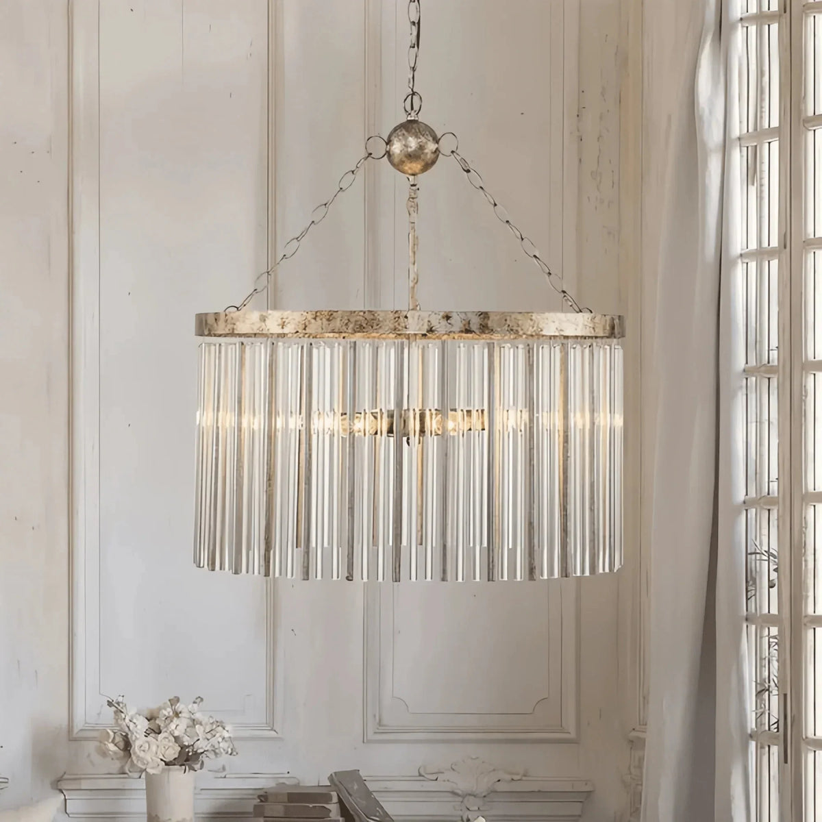 Andalucian Round Chandelier 24"35" - lampmodern