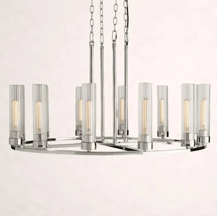 Andreas Round Chandelier - lampmodern
