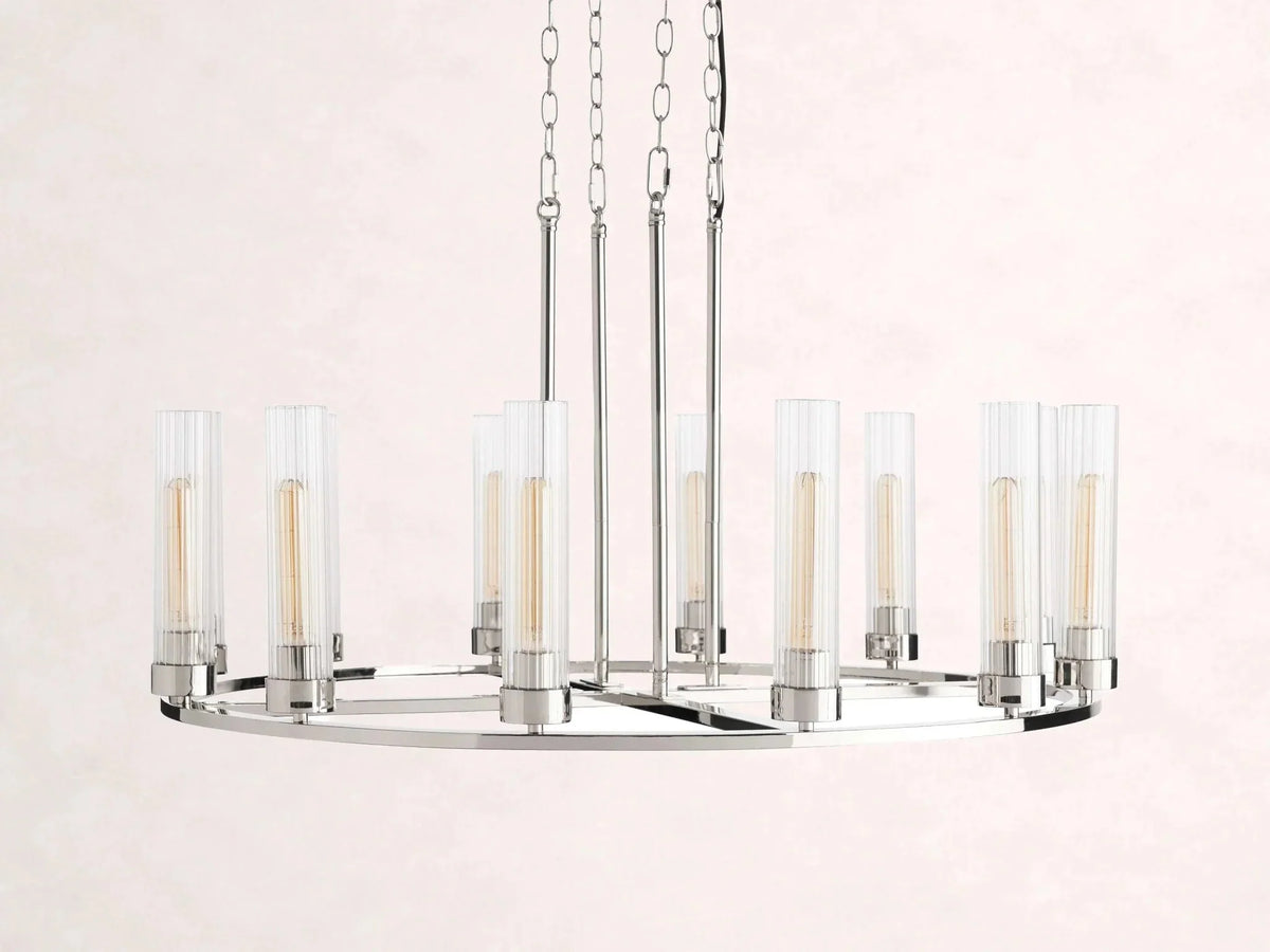 Andreas Round Chandelier - lampmodern