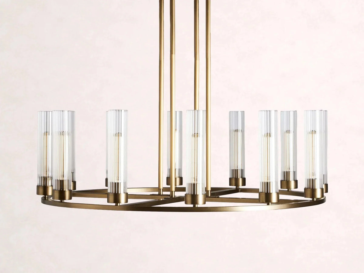 Andreas Round Chandelier - lampmodern