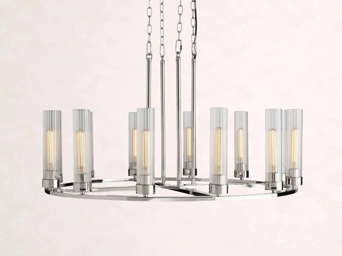 Andreas Round Chandelier - lampmodern