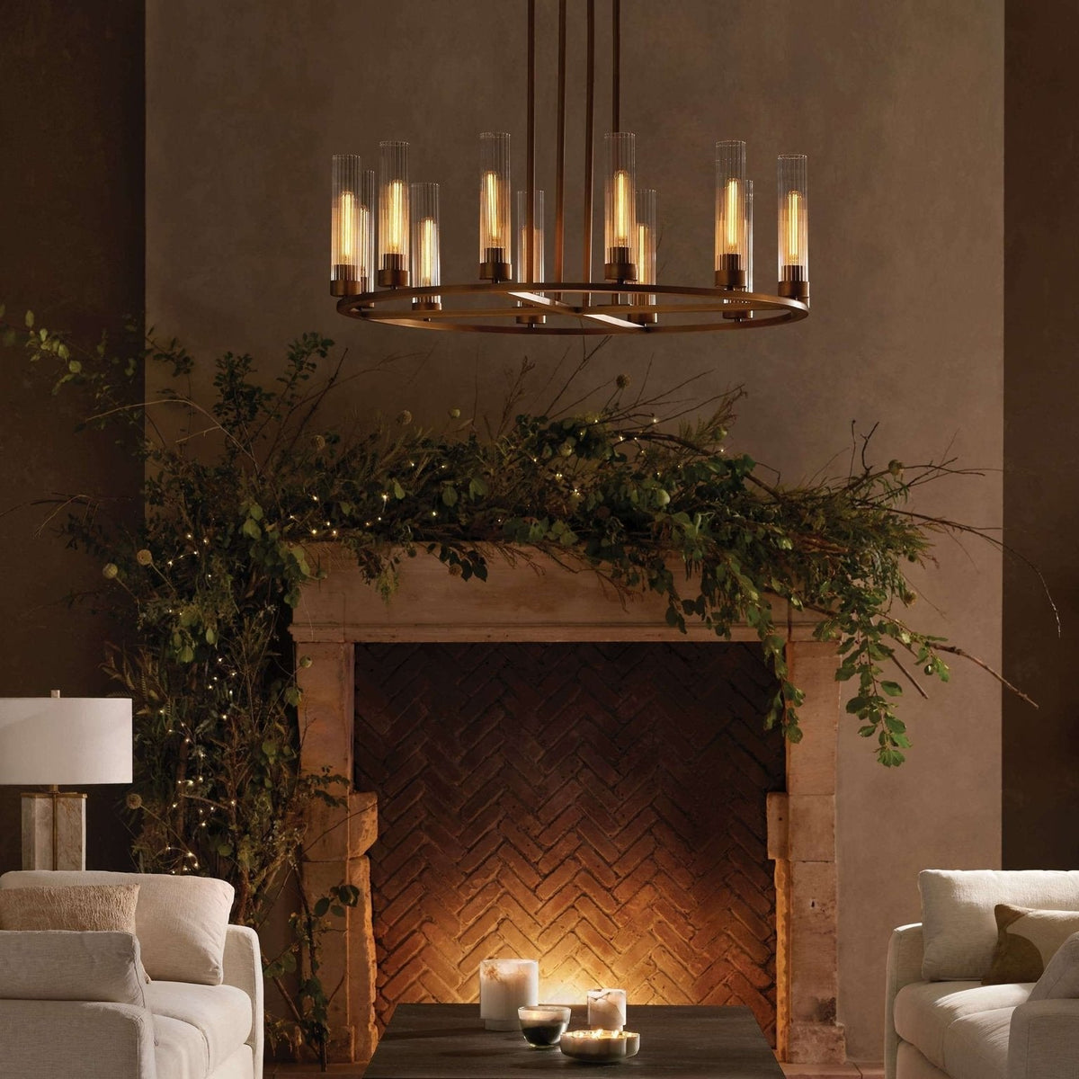 Andreas Round Chandelier - lampmodern