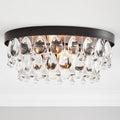 Anqeer Waterdrop Round Flushmount 15