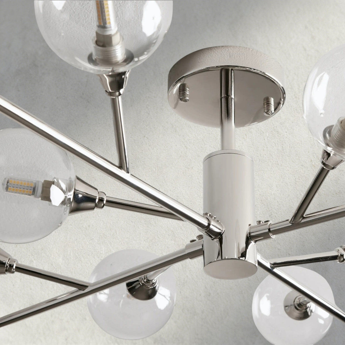 Apollo Flush Mount 20", 36", 47" - lampmodern