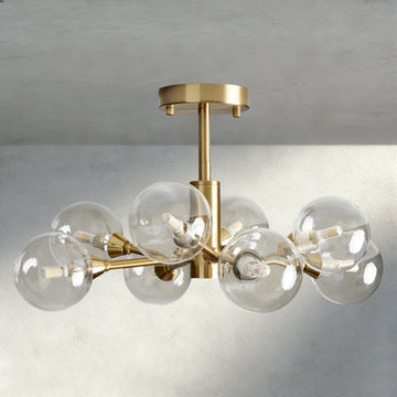 Apollo Flush Mount 20", 36", 47" - lampmodern