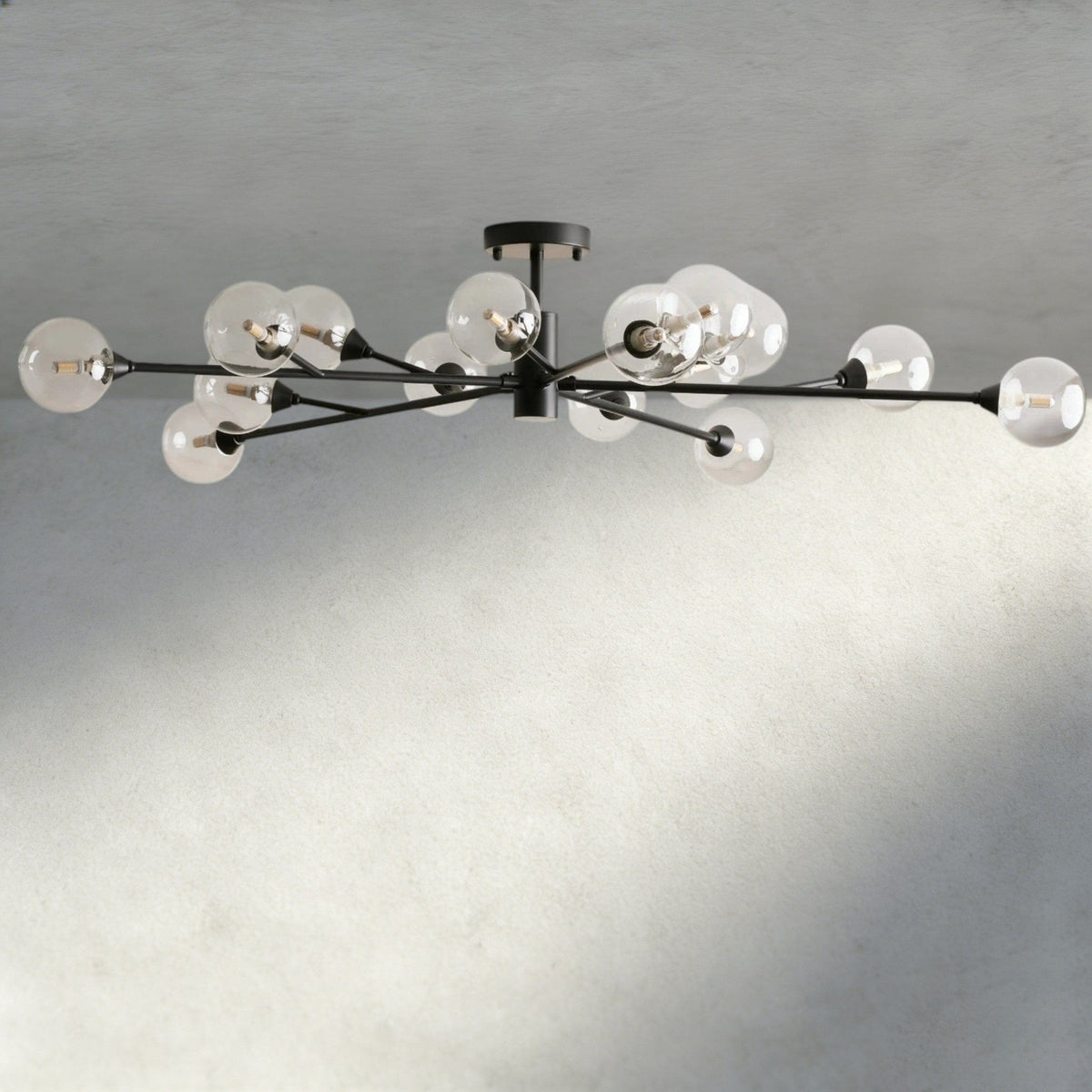 Apollo Flush Mount 20", 36", 47" - lampmodern