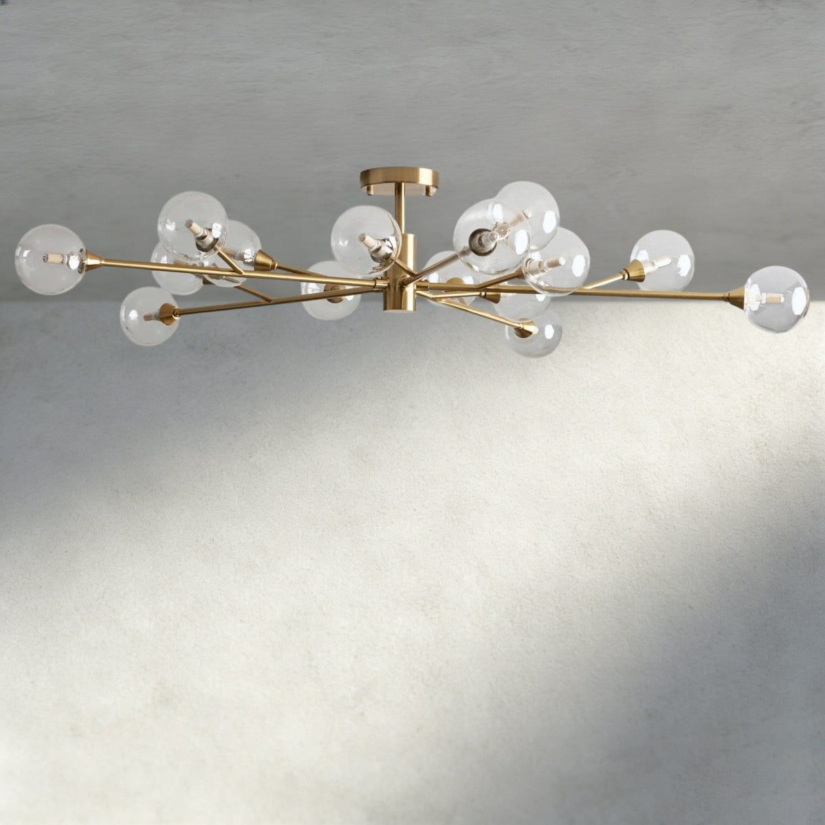 Apollo Flush Mount 20", 36", 47" - lampmodern
