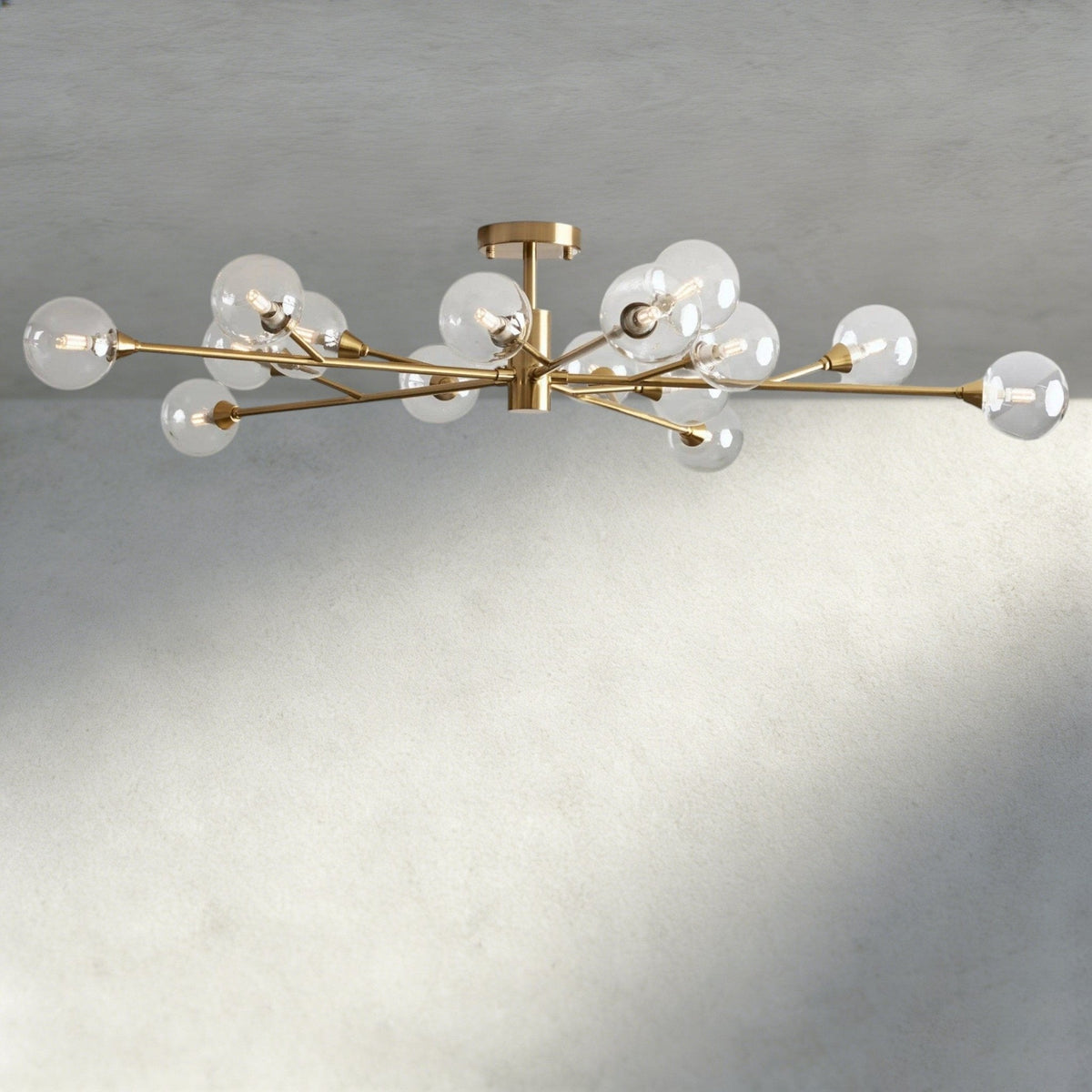 Apollo Flush Mount 20", 36", 47" - lampmodern
