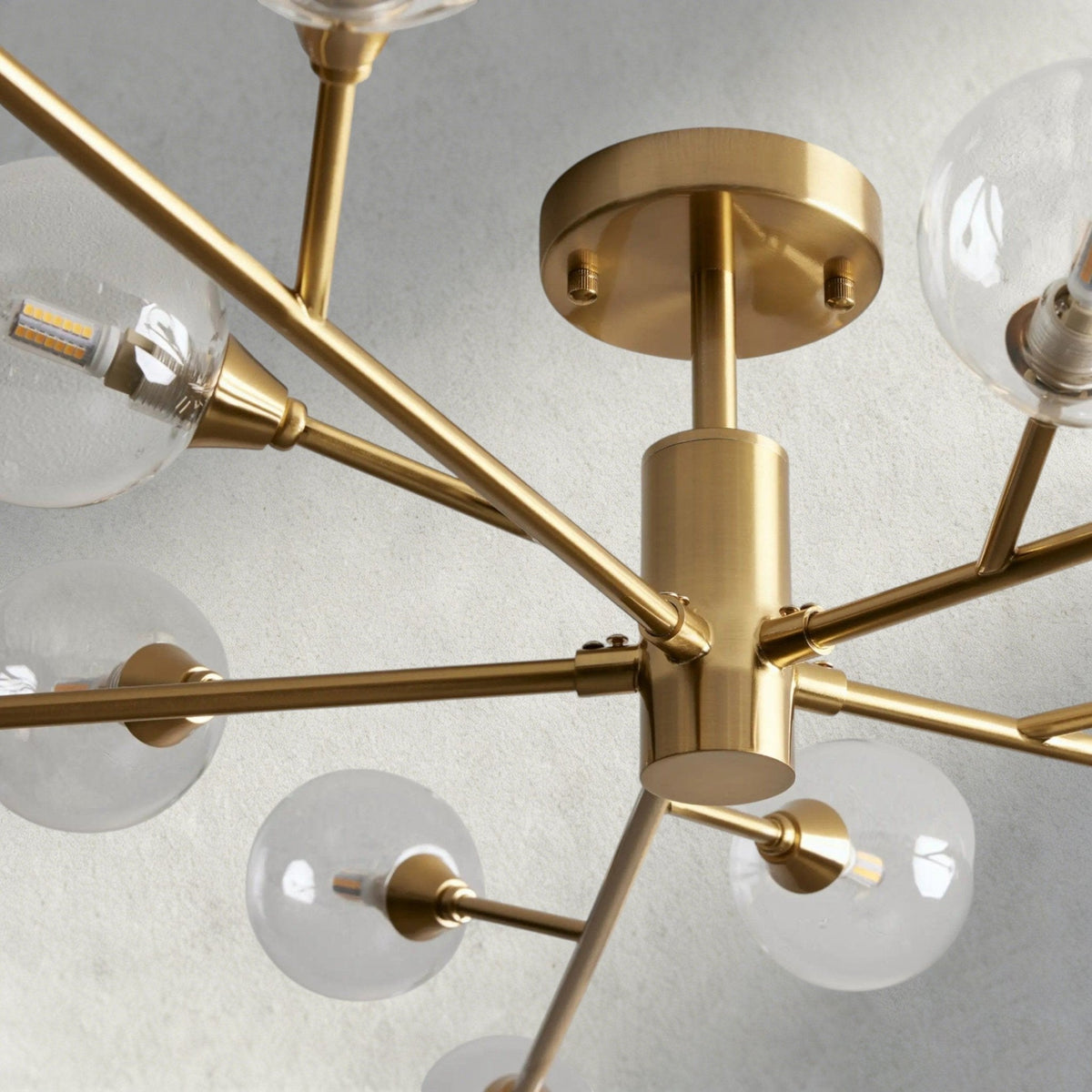 Apollo Flush Mount 20", 36", 47" - lampmodern