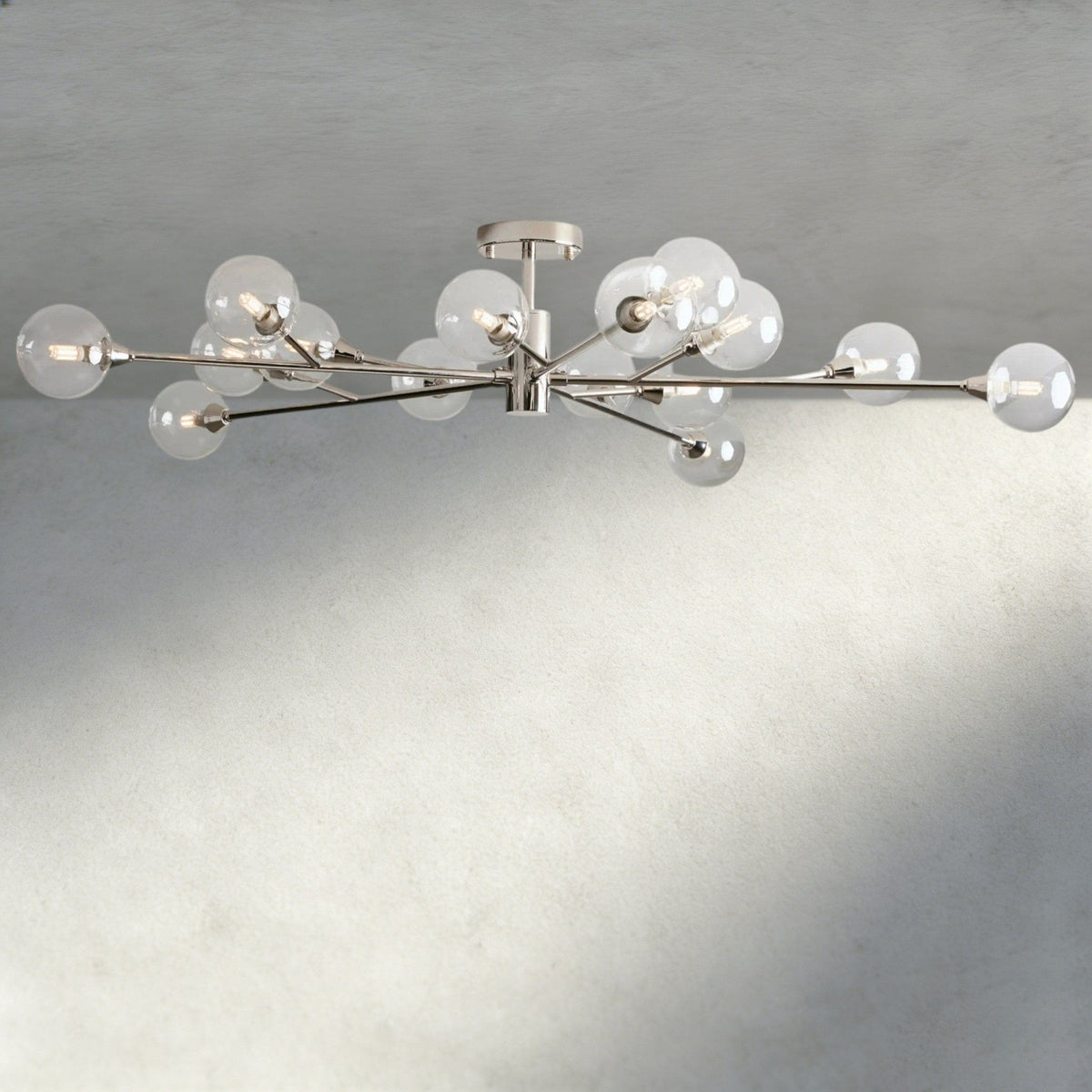 Apollo Flush Mount 20", 36", 47" - lampmodern