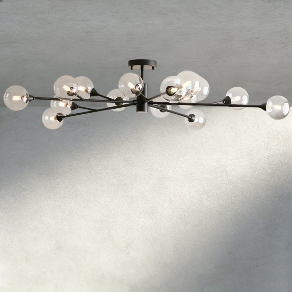 Apollo Flush Mount 20", 36", 47" - lampmodern