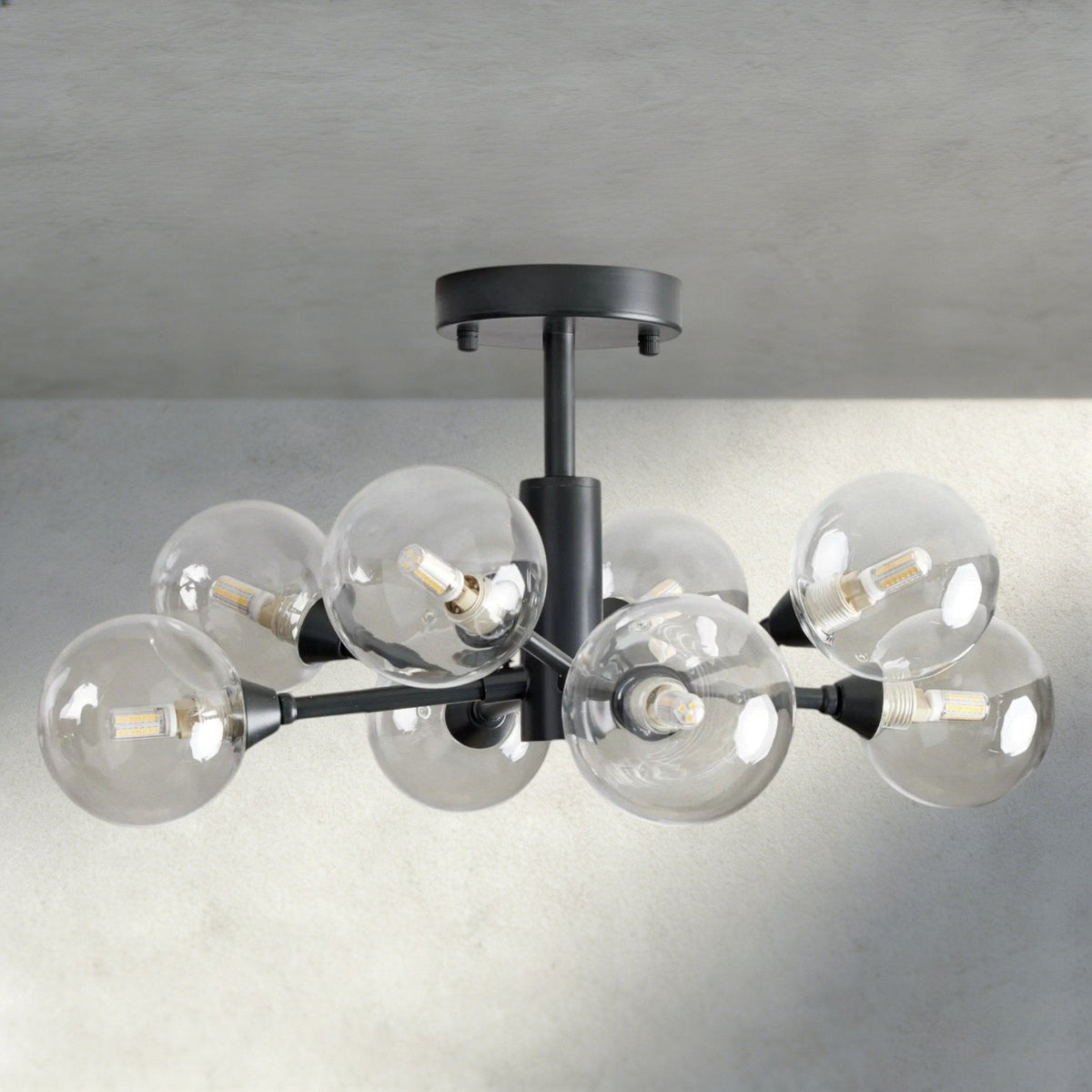 Apollo Flush Mount 20", 36", 47" - lampmodern