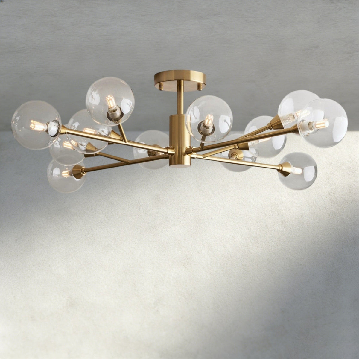 Apollo Flush Mount 20", 36", 47" - lampmodern