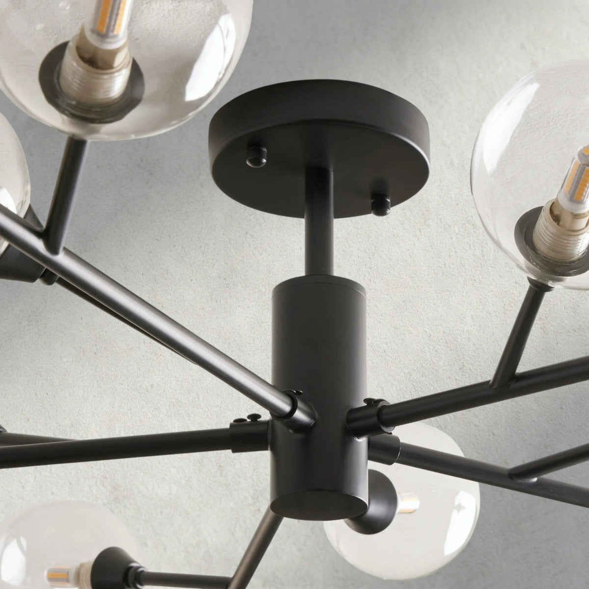 Apollo Flush Mount 20", 36", 47" - lampmodern