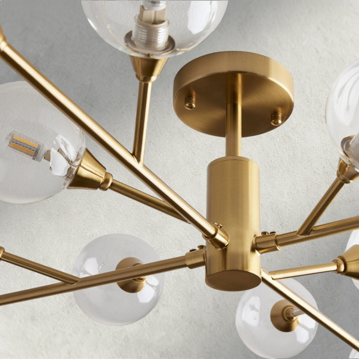 Apollo Flush Mount 20", 36", 47" - lampmodern