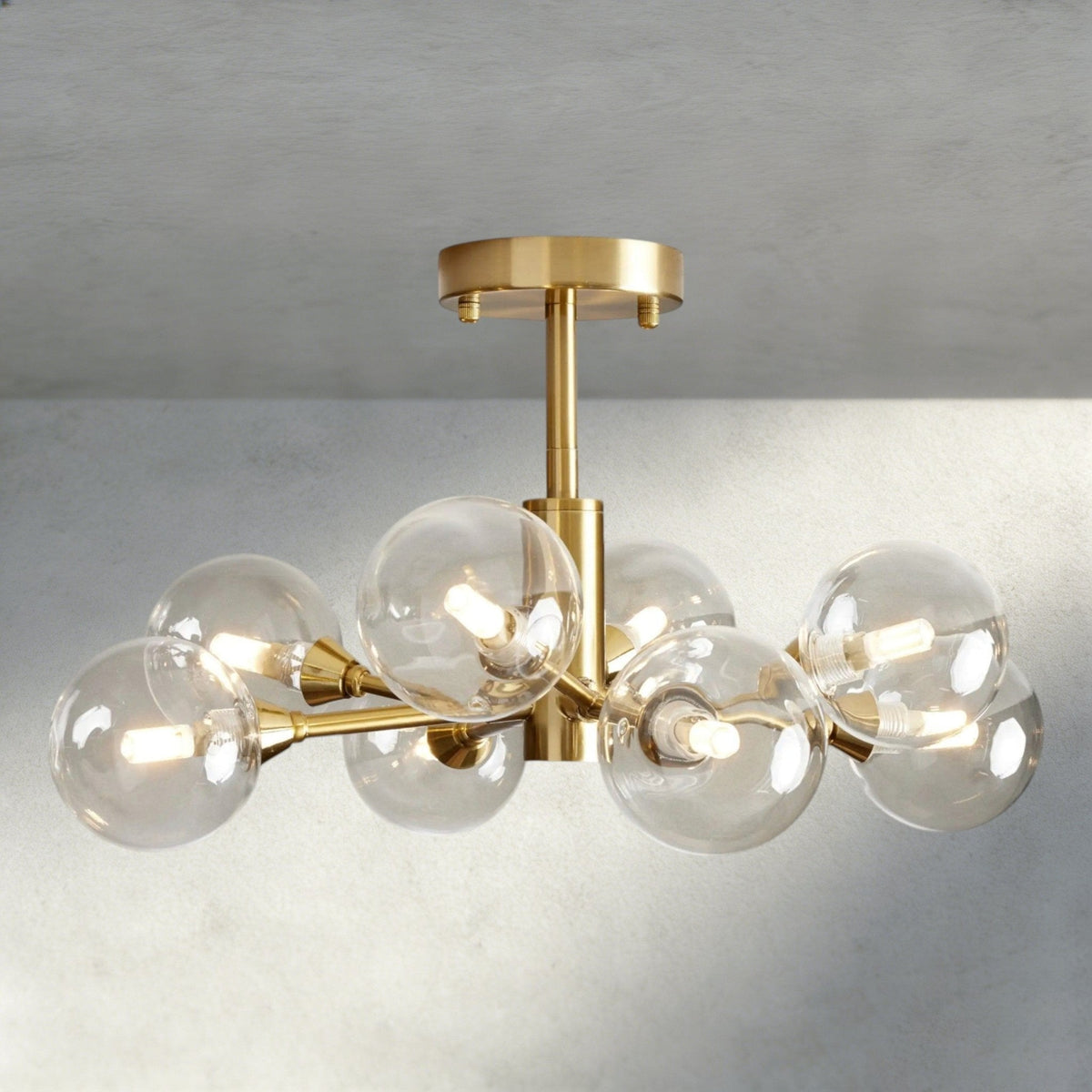 Apollo Flush Mount 20", 36", 47" - lampmodern