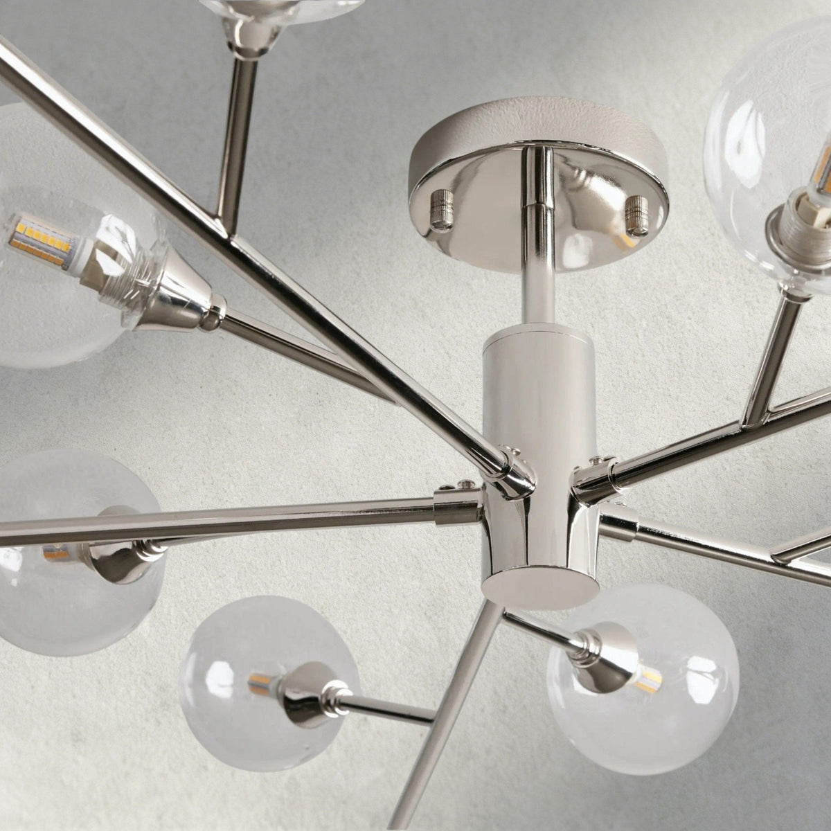 Apollo Flush Mount 20", 36", 47" - lampmodern
