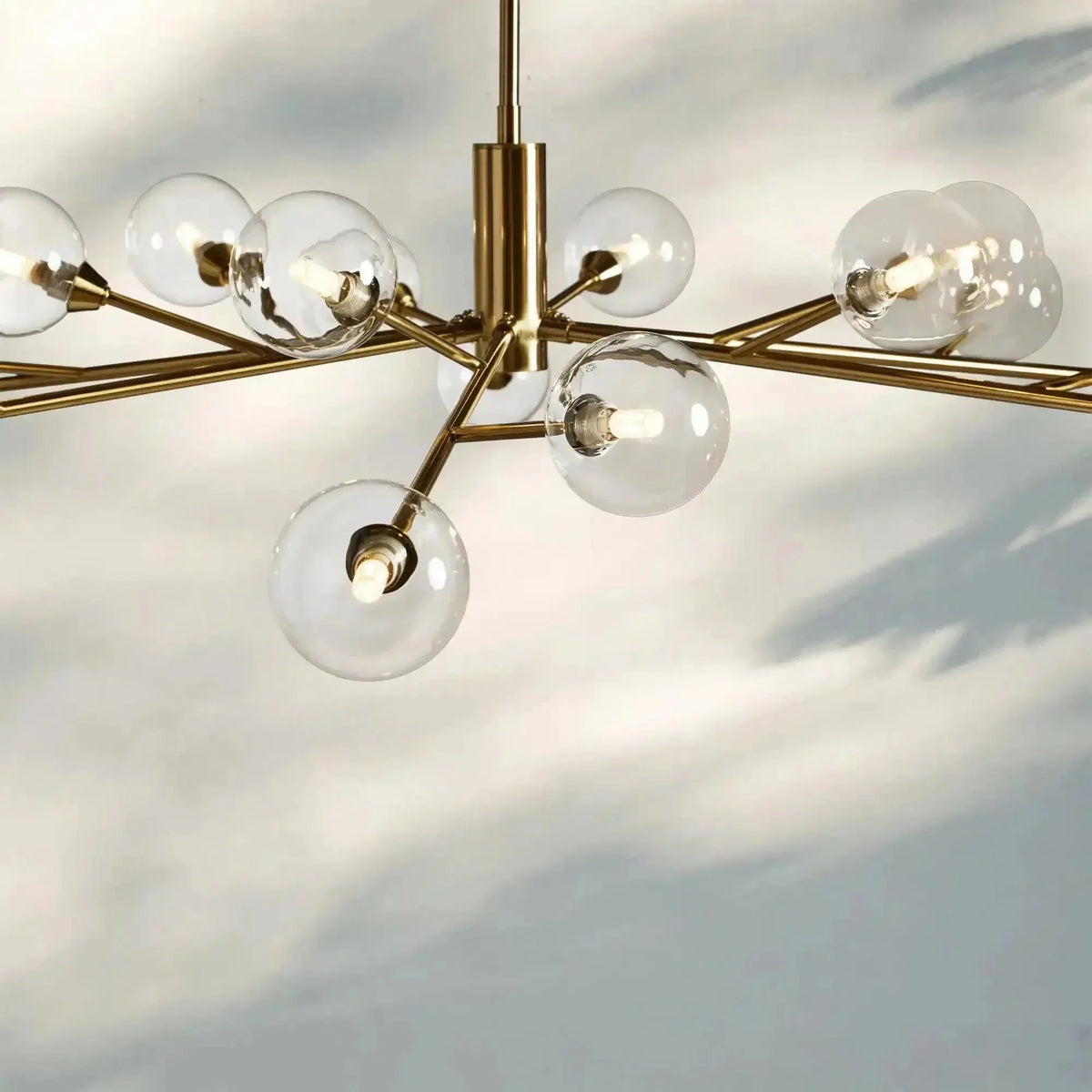 Apollo Round Chandelier 36" 47" 59" - lampmodern