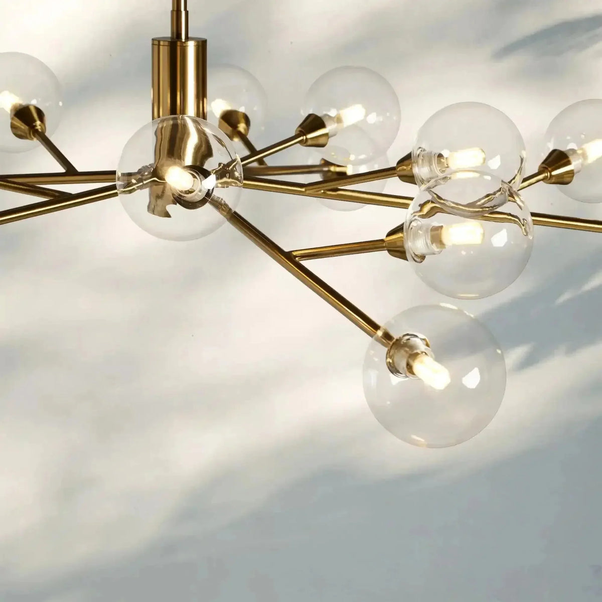Apollo Round Chandelier 36" 47" 59" - lampmodern