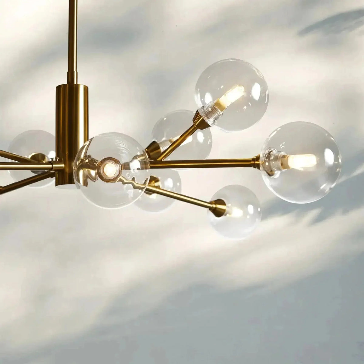 Apollo Round Chandelier 36" 47" 59" - lampmodern
