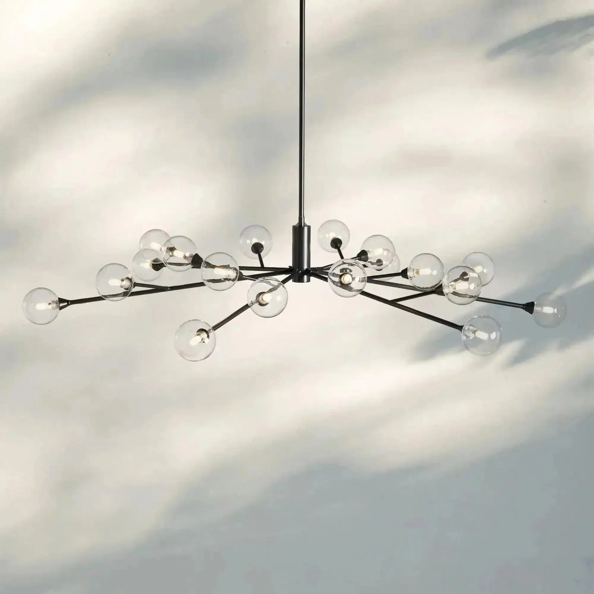 Apollo Round Chandelier 36" 47" 59" - lampmodern