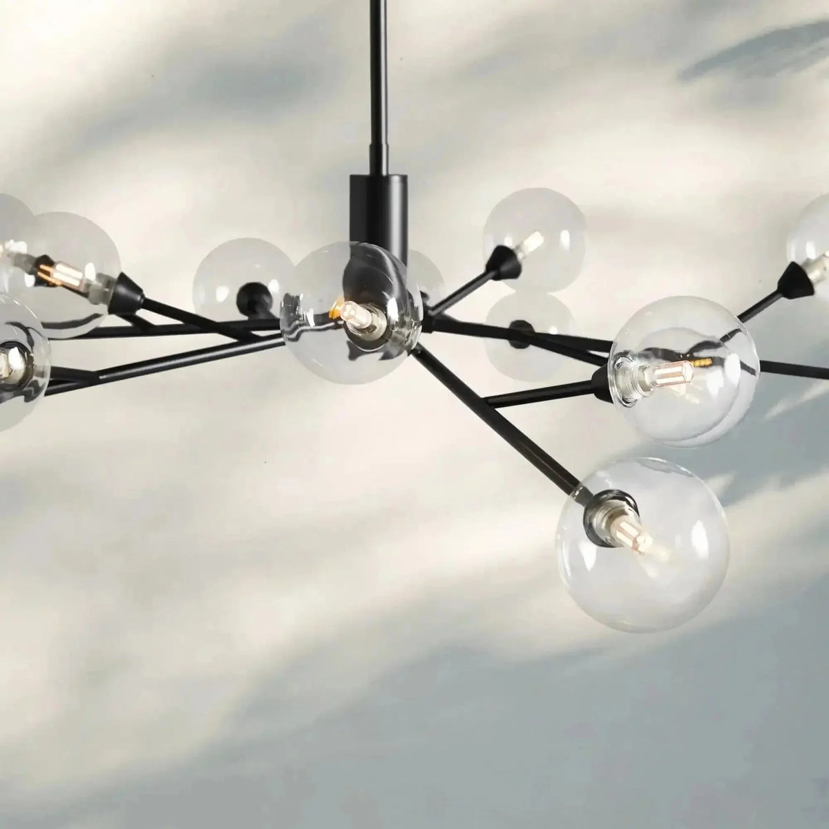 Apollo Round Chandelier 36" 47" 59" - lampmodern